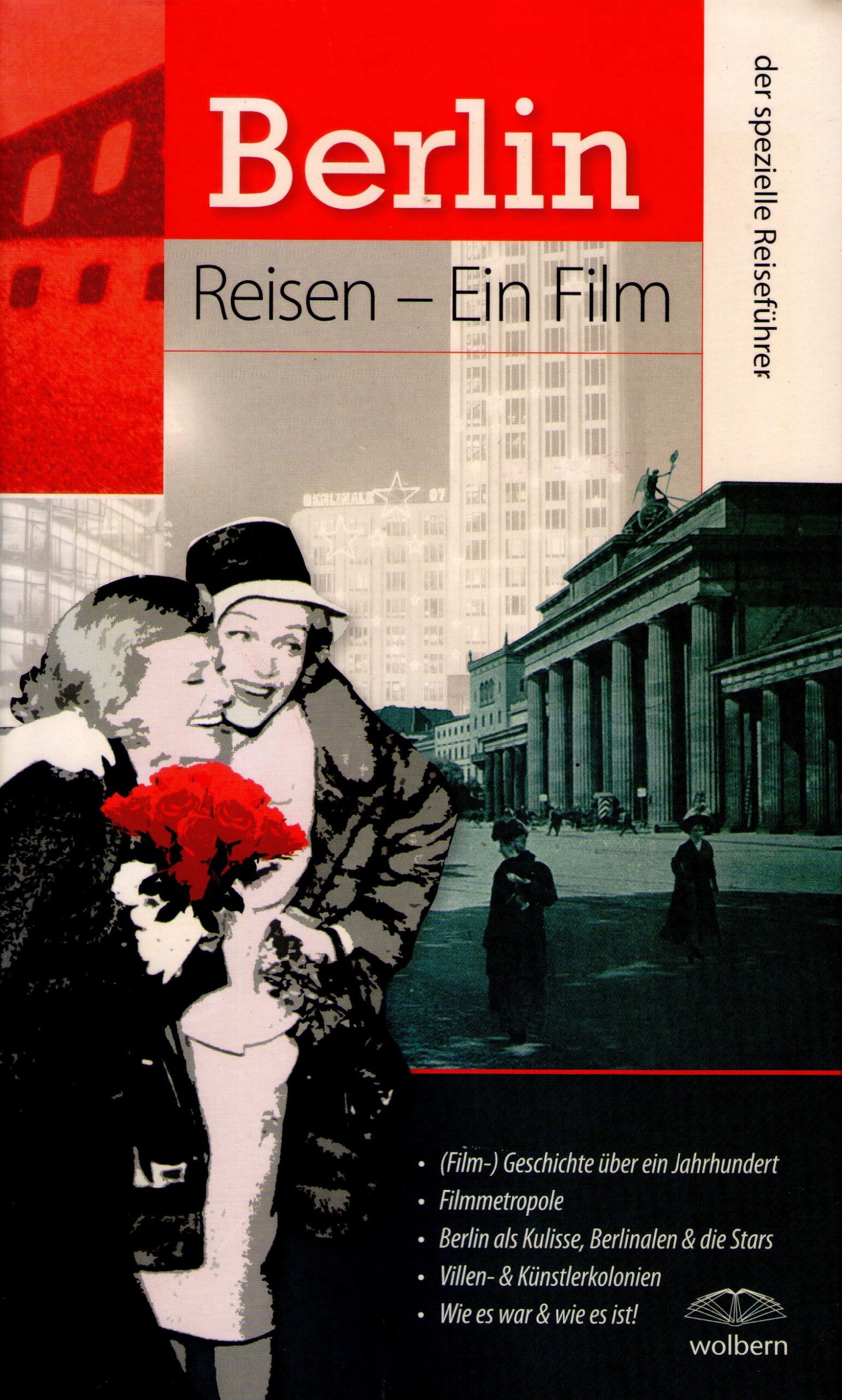 Buchcover, ein sw Bild, Collage